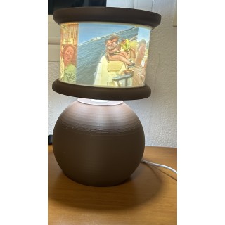 Lampe lithophanie chocolat avec vos photos | JM3D