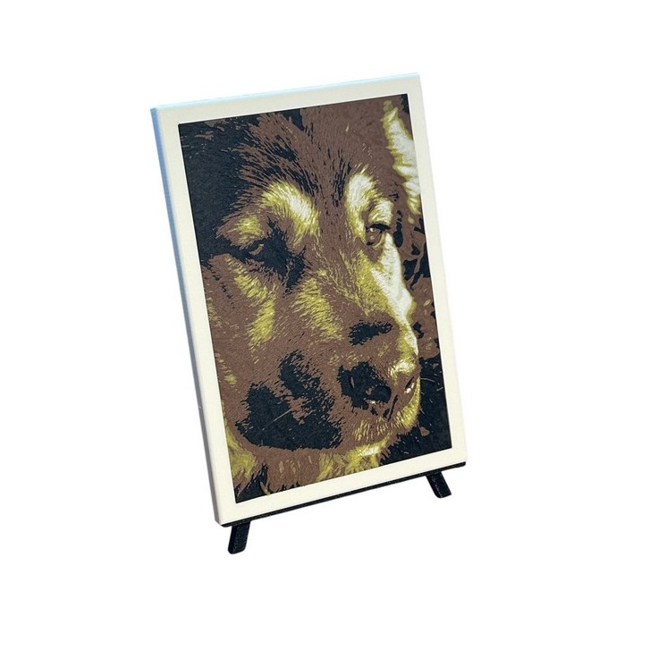 Tableau HueForge personnalisé à partir de vos photos | JM3D