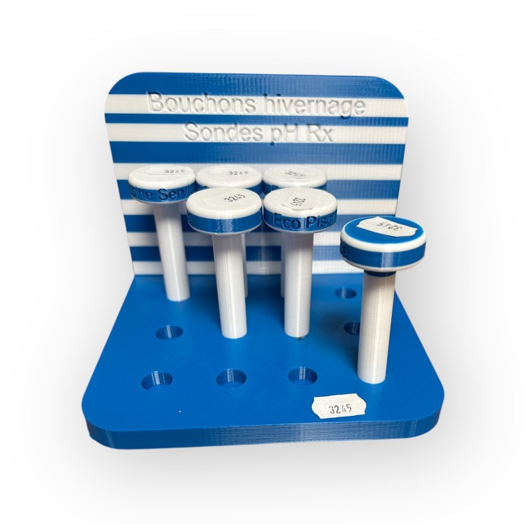 Bouchon de porte-sonde pH et Rx pour piscine | JM3D