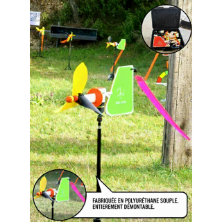 Girouette souple démontable pour benchrest | JM3D