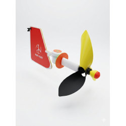 Girouette souple et démontable pour benchrest