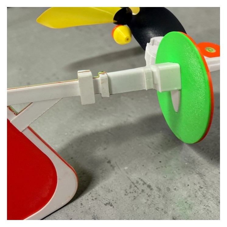 Girouette souple démontable pour benchrest | JM3D