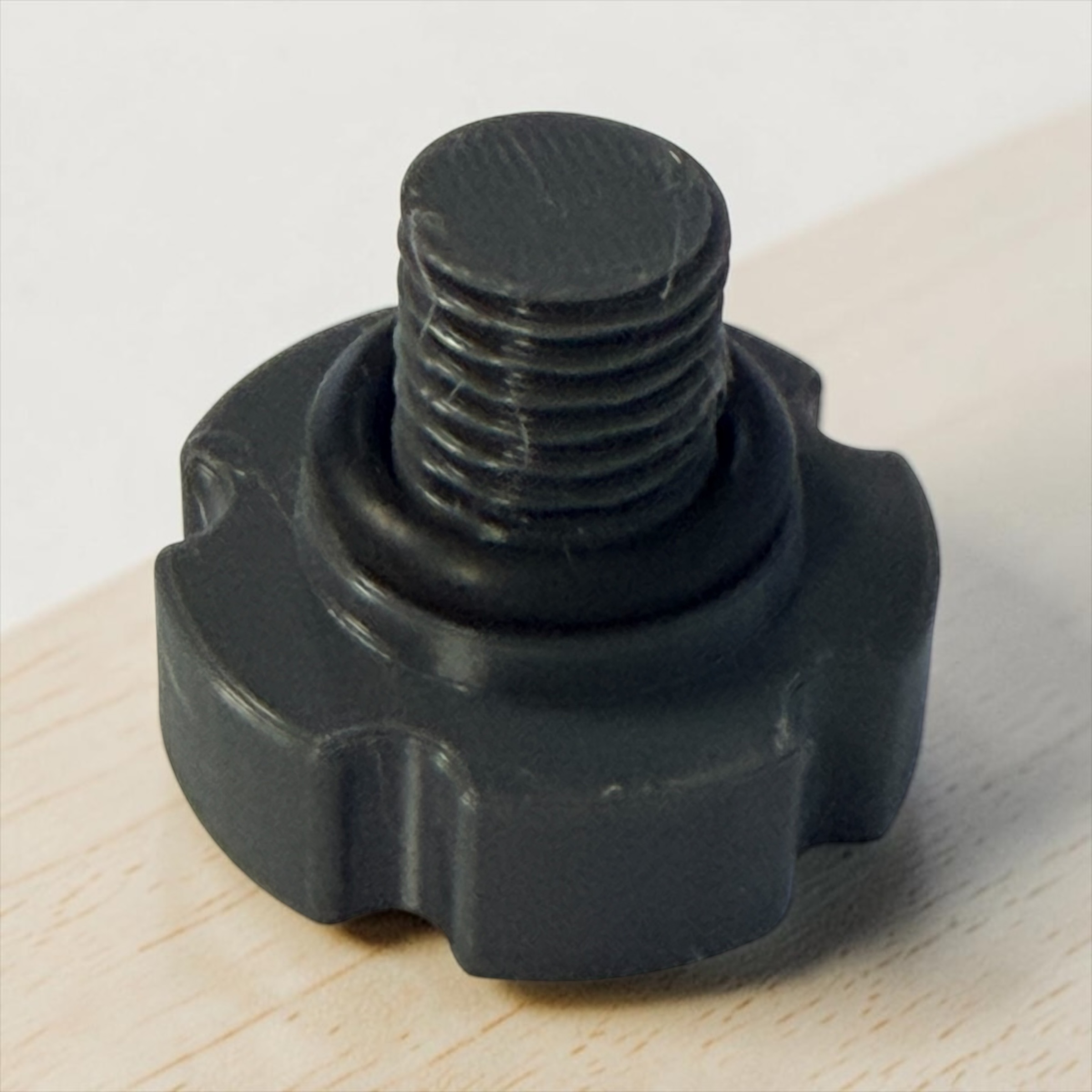 Bouchon noir de pompe de surface avec filetage G trois quarts de pouce